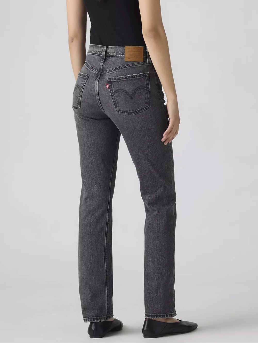 Levi’s 501® Original Fit Women's Jeans in Color Pretty Pleasing - Black - Picture 2 of 6